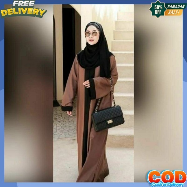 Gmis Cewek Idul Fitri Dress Anaya Turkii Dres Muslim Jubah Turky Sbaya Gamis Polos Arab Saudi Gamis 