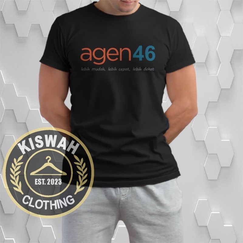 Kaos Tshirt Agen 46 Agen BNI 46 Logo v2 Baju Perusahaan