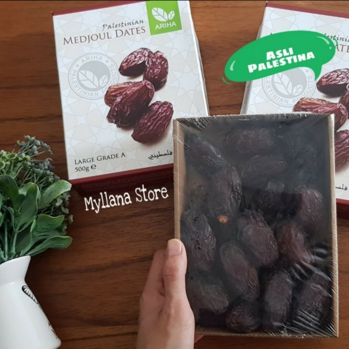 

Kurma - Kurma Medjool Large 500Gr Ariha Asli Palestina Medjoul Medjol