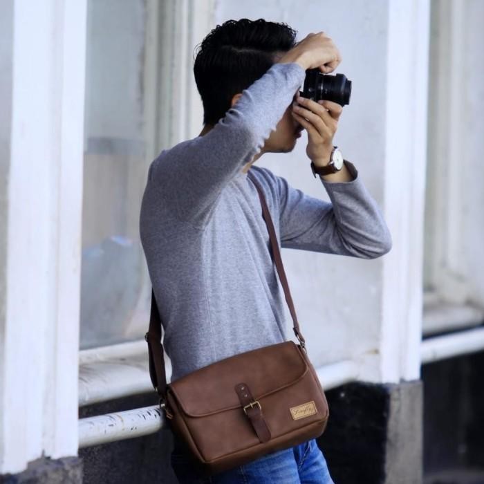 TERBARU TAS KAMERA SLING BAG CAMERA MIRRORLESS DSLR KULIT FIREFLY SKYE