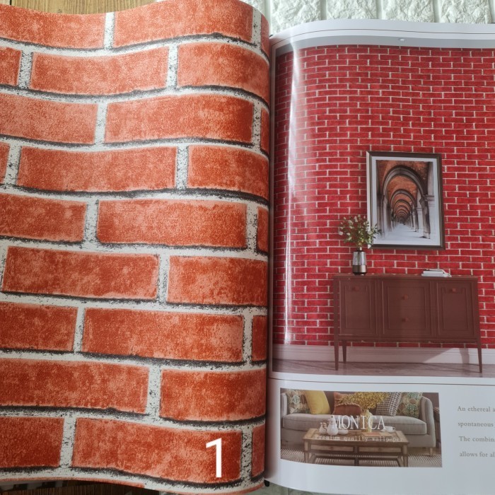 Terlaris Wallpaper Motif Batu Bata Promo Terbaru