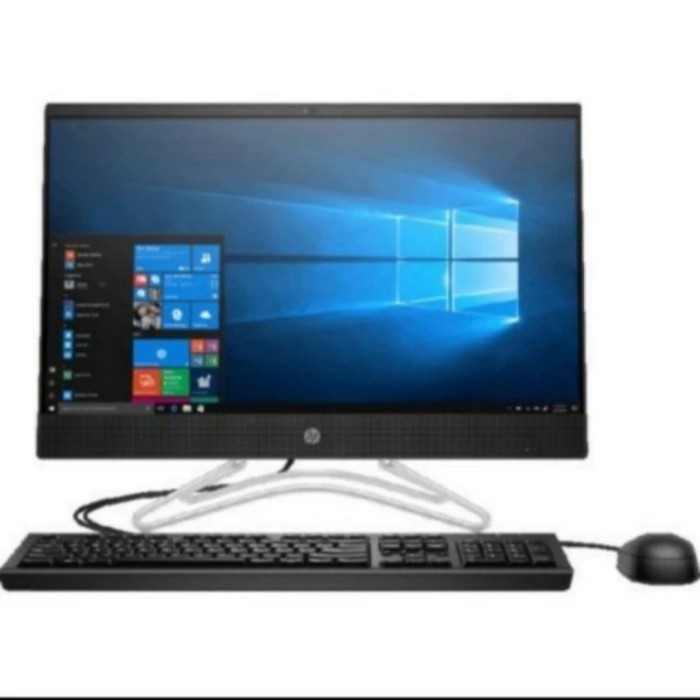 PC AIO HP 200-G3 INTEL CORE i3-8130U RAM 4GB SSD 128GB WIN10 DVD
