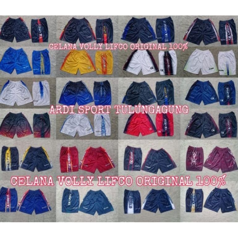 "Promo Kilat" Celana volly LIFCO original, celana LIFCO original 100% ||