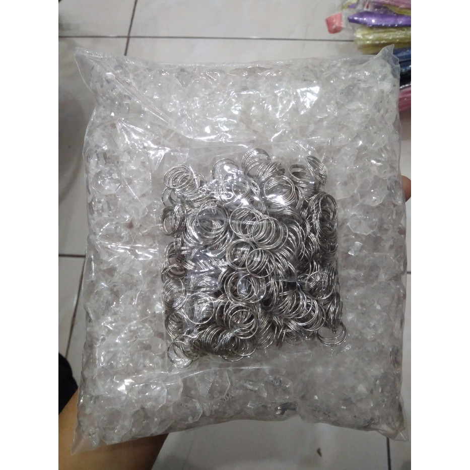 KRISTAL AKRILIK, KRISTAL KANCING, KRISTAL RONCE, KRISTAL JUNTAI 1.4 CM