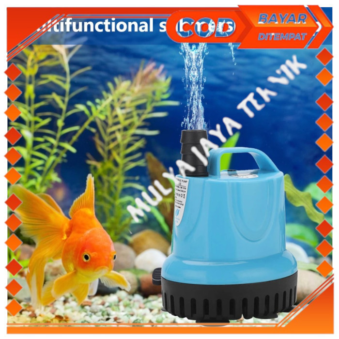 Terlaris Pompa Celup Kolam Ikan Aquarium 35 Watt Mesin Pompa Air Mancur 2 Meter