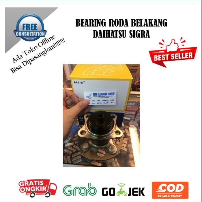 Bearing Roda Belakang Daihatsu Sigra Laher Hub Belakang Daihatsu Sigra Kode Kn123