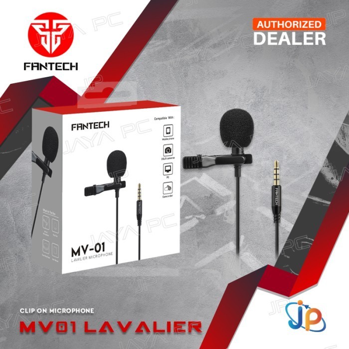 Fantech Mv01 Lavalier Mic Clip On