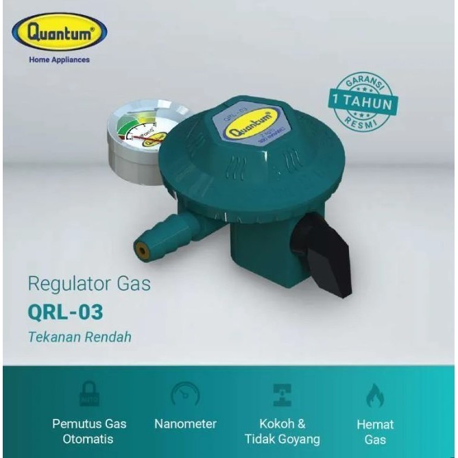 QUANTUM QRL-03 GAS REGULATOR GAS LPG REGULATOR GAS METERAN