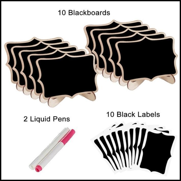 

HOT DEAL BLACK BOARD STANDING MINI / PAPAN TULIS MINI CHALKBOARD WITH PENA !!!!!