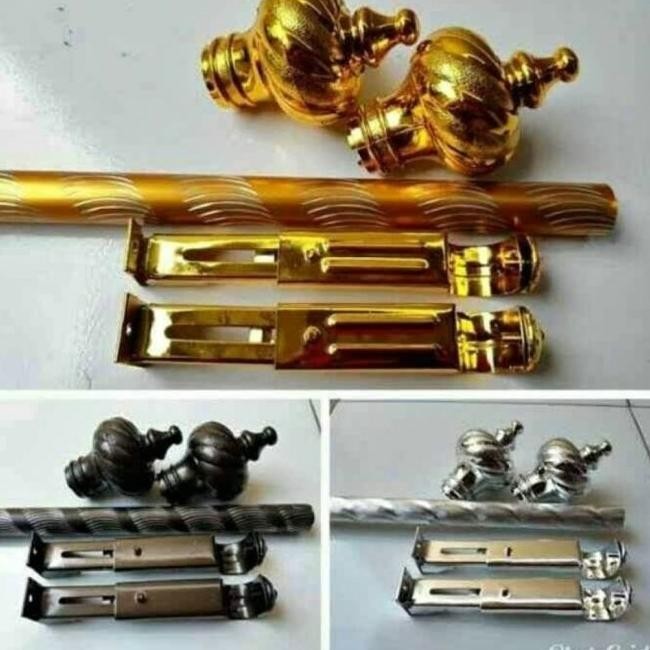 BESI GORDEN 150cm/BATANG GORDEN/TIANG GORDEN/RELL GORDEN/REL GORDEN