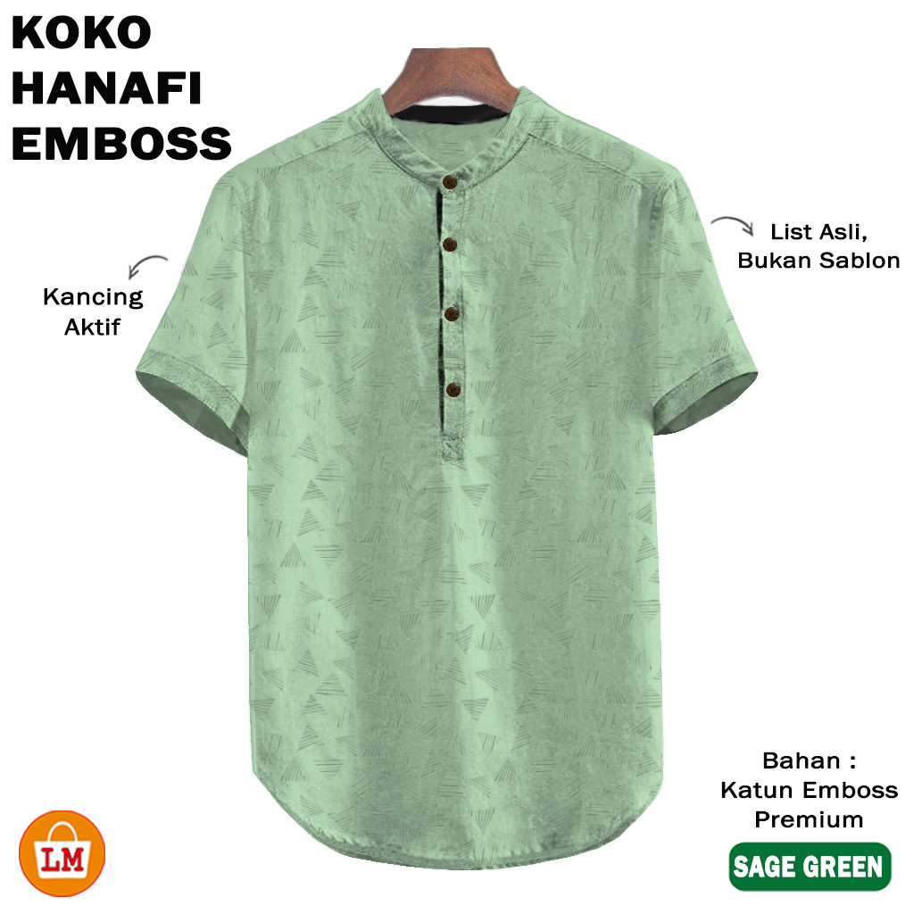 Baju Koko Dewasa Terbaru 2024 Atasan Cowok Rabbani Suami Idul Fitri Koko Pria Anak Laki Lengan Panja
