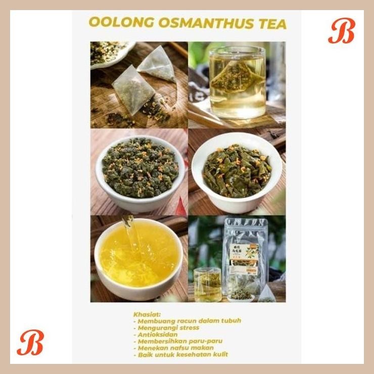 

| HOF | OOLONG OSMANTHUS TEA - TEH OOLONG BUNGA OSMANTHUS