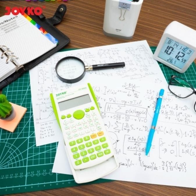 

Terjangkau Kalkulator SCIENTIFIC JOYKO CC 23CO ILMIAH - Calculator Sekolah Kuliah ,.