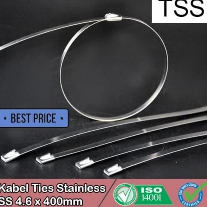 

Kabel Ties Stainless 40Cm/Cable Tie Stainless 7.9 X 400Mm Berkualitas Kualitas Premium