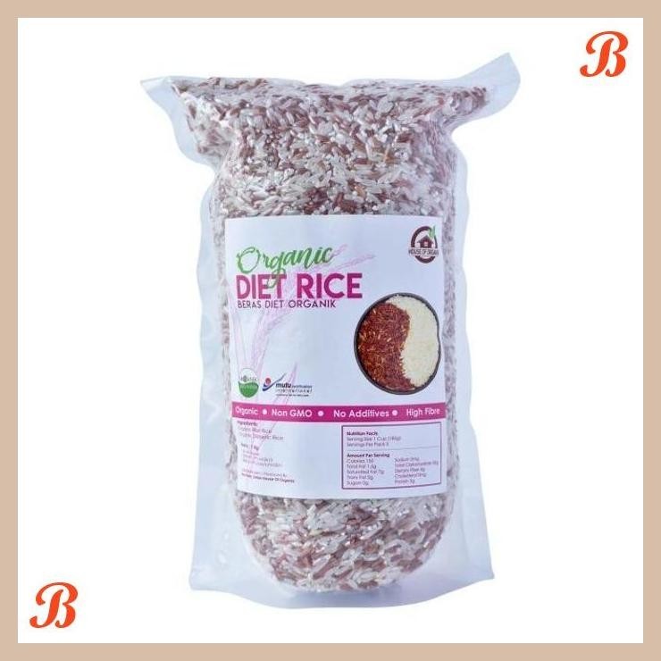 

| HOF | HOUSE OF ORGANIX ORGANIC DIET RICE BERAS DIET ORGANIK