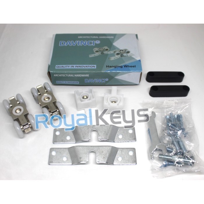 Terlaris Roda Gantung Nylon Pintu Sliding Rel Pintu Geser Aluminium Kayu Dorong