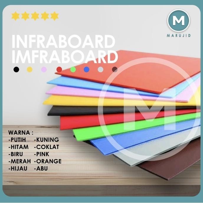 

Infraboard / Impraboard Putih 100X100 Tebal 5Mm