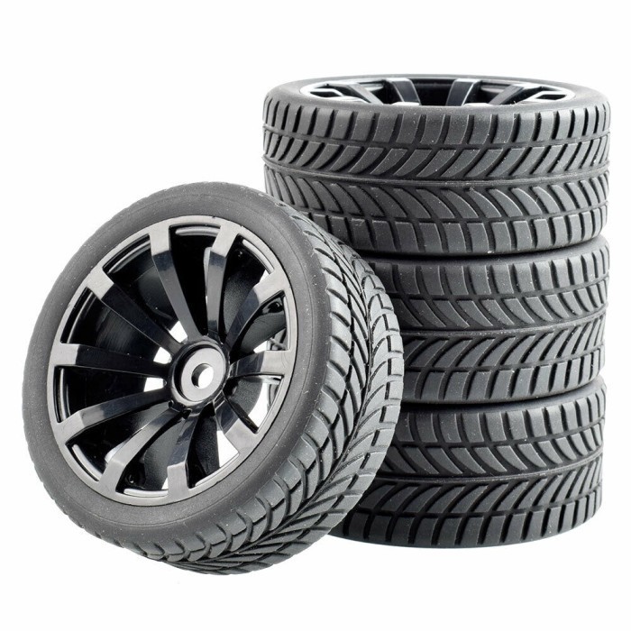 R026 RC On Road tires, ban RC velg 1:10