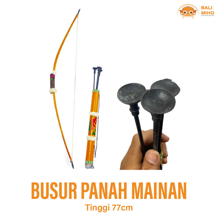 Mainan Busur Panah Kayu - Mainan Panah - Mainan Panah Memanah