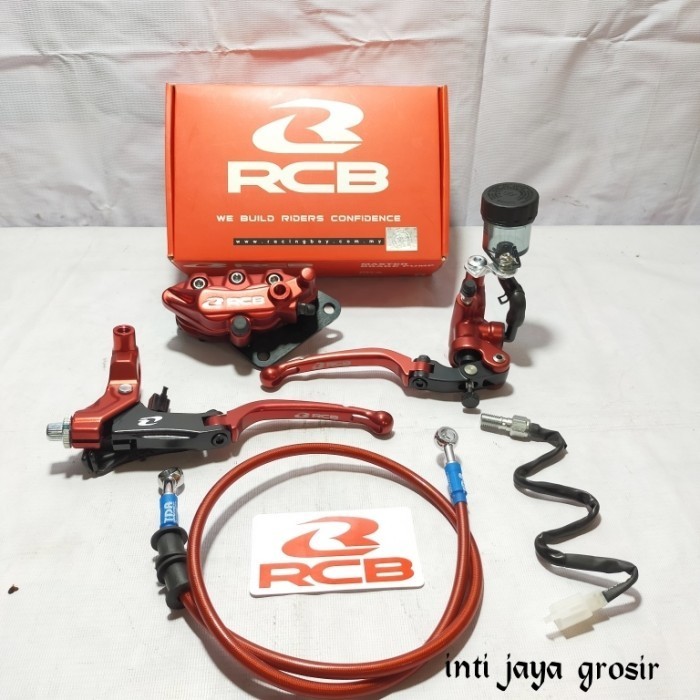 Master Rem Rcb S1 1Set Kaliper Depan Rcb Selang Rem Depan Vario125 Terlariss 