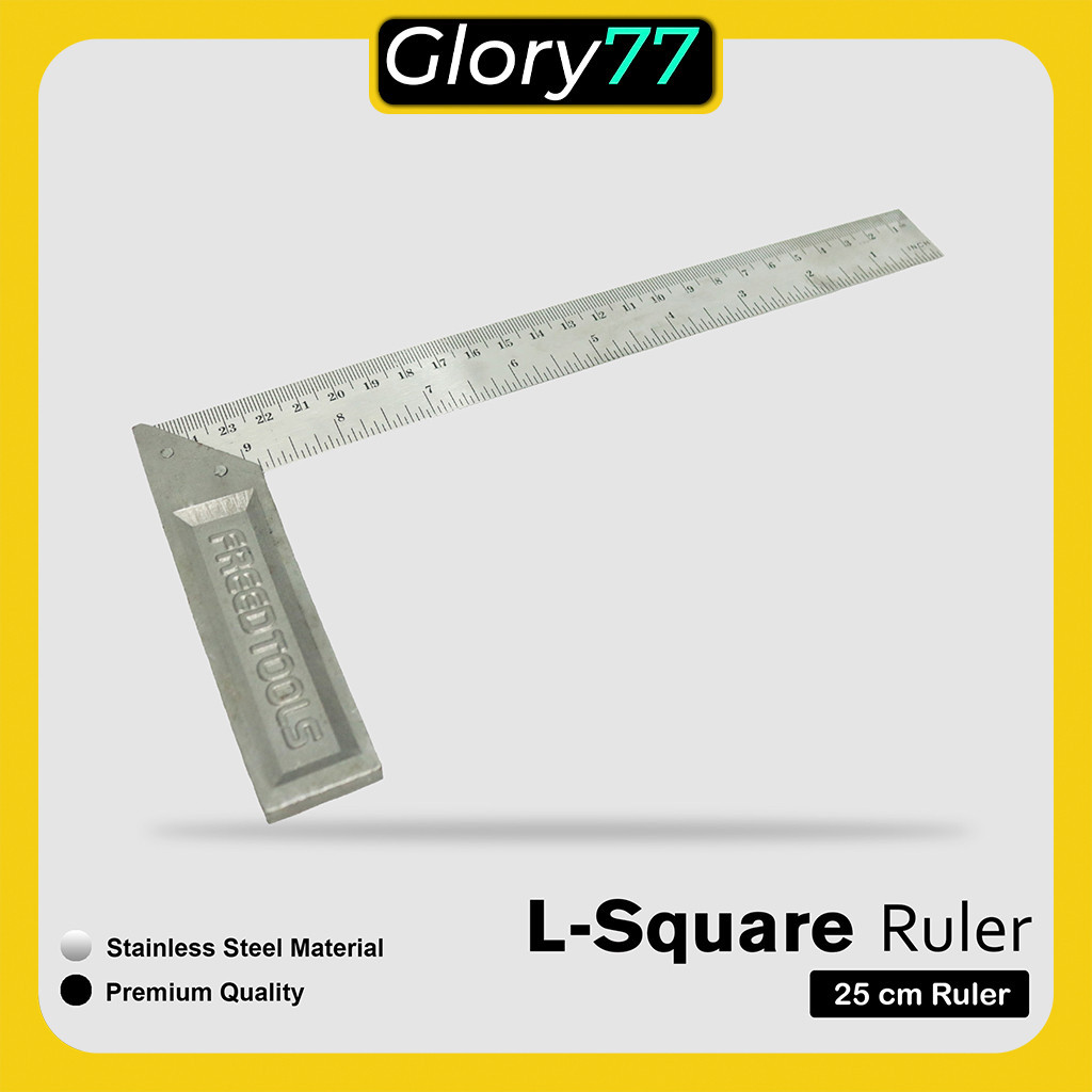 

Penggaris Siku Tukang Besi Pasekon 30 cm 12 inch GR1055