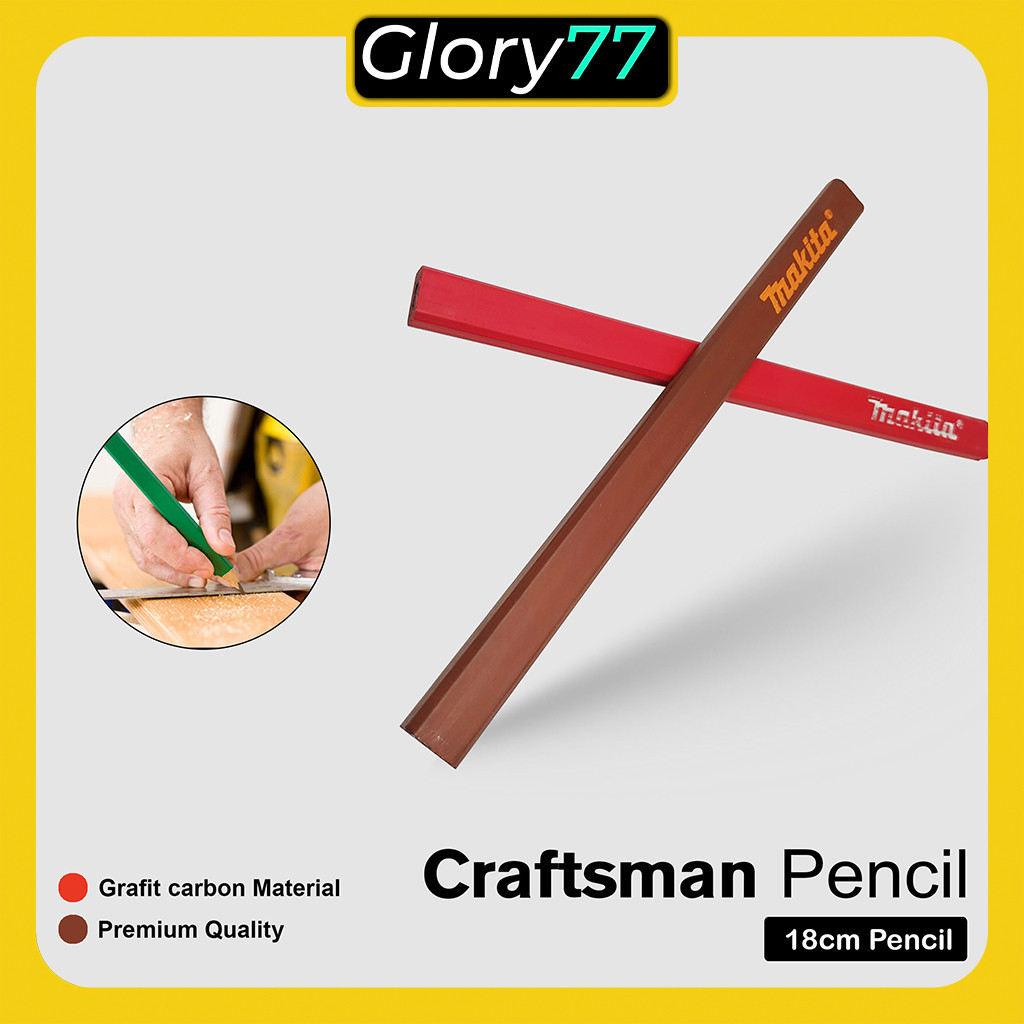 

Pensil Tukang Kayu l Pensil Bangunan (Warna Sesuai Stok) GR1075