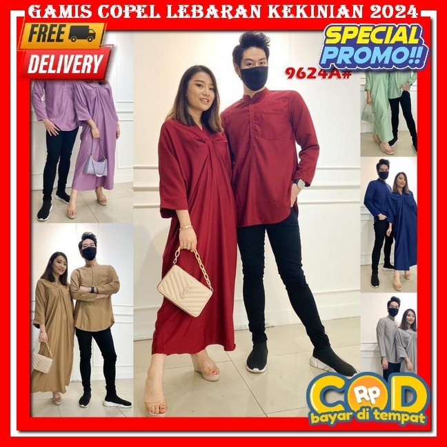 Humaira Stories Aghni Dress Baju Gamis Couple Ibu Anak Bahan Velvet Premium Long Dress Couple Mom An