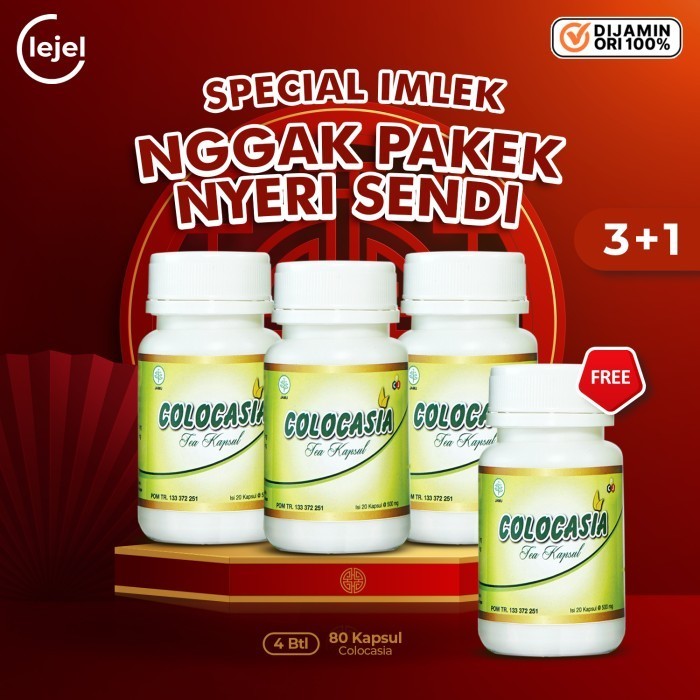 COLOCASIA SUPLEMEN PENAMBAH PELUMAS LUTUT (3+1) - LEJEL HOME SHOPPING