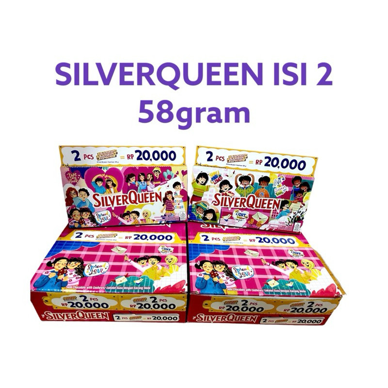 

HF5 SILVERQUEEN EDISI VALENTINE ISI 2 ABF