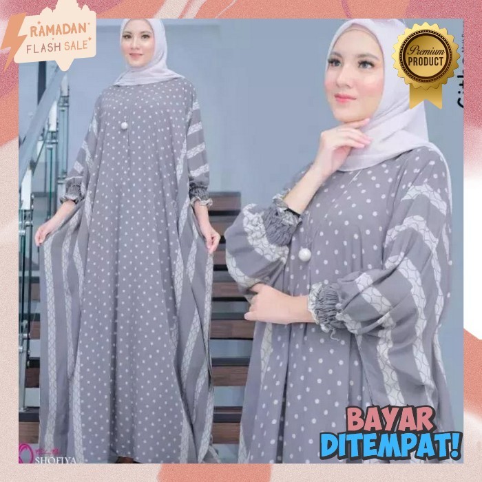 Baju Muslim Wanita Terbaru 2024 Games Dewasa Busui Tunik Brokat Gamis Jumbo Perempuan Longdress Maxi
