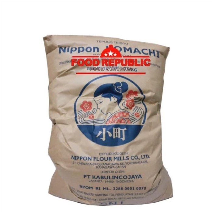 

Bettifer Tepung Komachi 25 Kg - Tepung Protein Tinggi Import Jepang Halal Donat