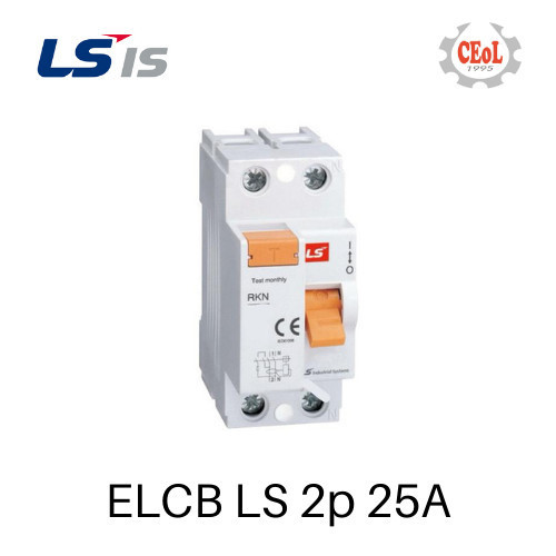 ELCB LS 2P 25A LS / RKN 1P + N 300MA LS / LG