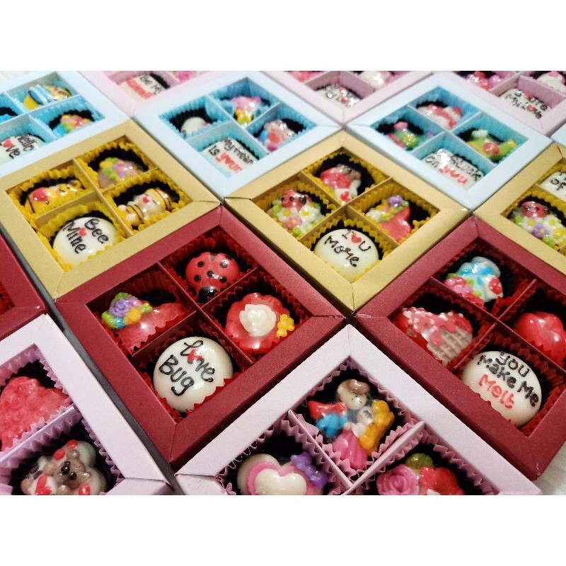 

GQ7 (MIN ORDER 2 PCS)KADO COKLAT VALENTINE ISI 4 UNTUK HADIAH PACAR SAHABAT VALDAY SLT