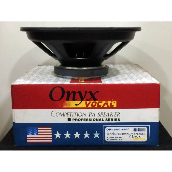 Speaker Onyx 15" Op-15600 A8-50 600W 8 Ohm Fullrange
