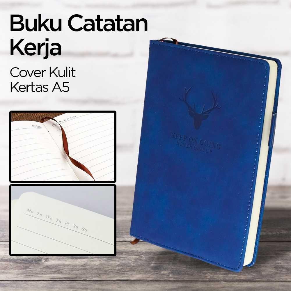 

Toddi Buku Catatan Harian Notebook Diary Cover Kulit 180 Lembar A5 - CW-5025