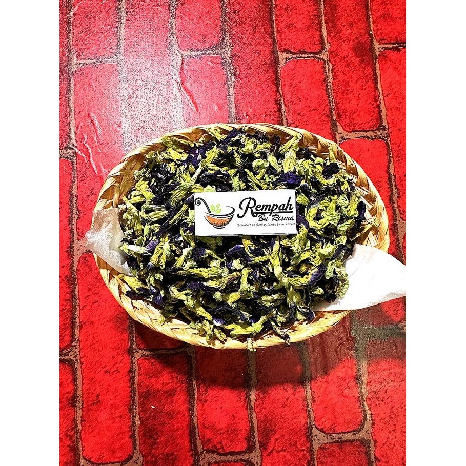 

Bunga Telang Kering 500 Gram - Teh Telang Premium TAC