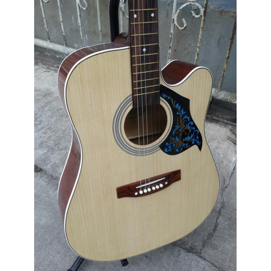 Gitar Akustik Pemula Warna Natural Mahogany