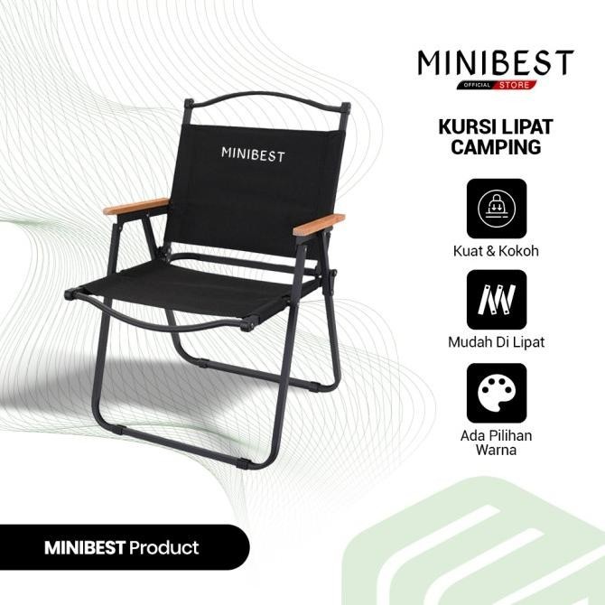 MINIBEST Kursi Lipat Camping Portable Outdoor MB KMT Kursi Gunung