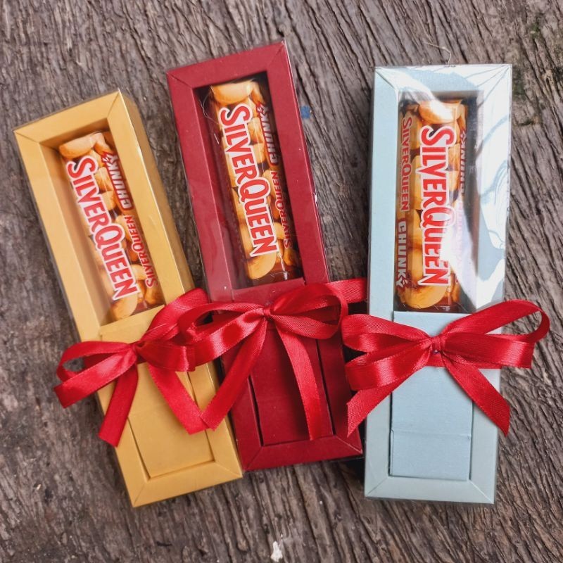 

GA7 SILVERQUEEN BOX / HAMPERS COKLAT KOTAK VALENTINE CHUNGKY BAR SM3