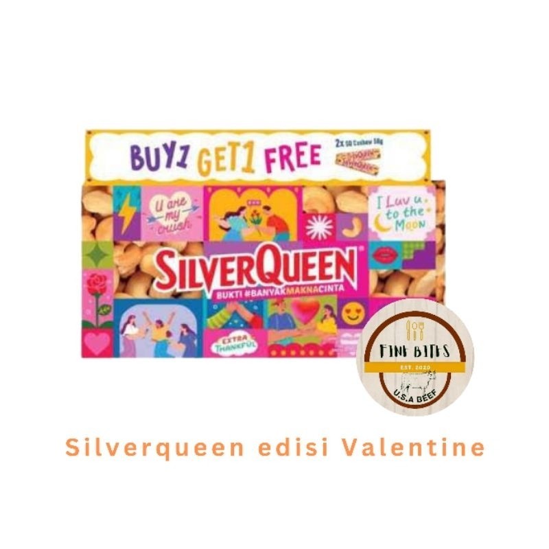 

E72 CHOCOLATE SILVER QUEEN /SILVERQUEENEDISI VALENTINE (ISI 2) IAJ