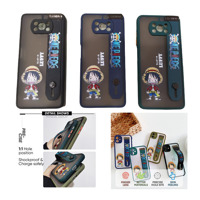 Case Xiaomi Poco X3 - X3 Pro Gambar One Piece Luffy Cartoon Anime Aero