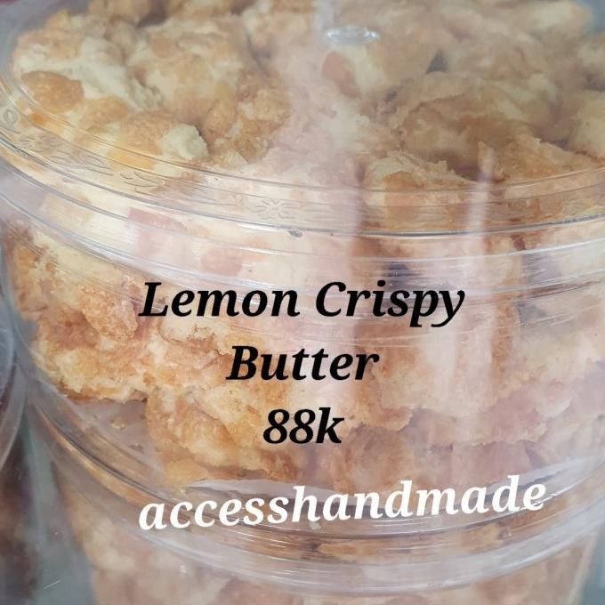 

Kue Kering Lemon Crispy Cookie Fresh Pesanan Hampers Cny Natal Lebaran