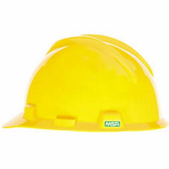 Helm Safety Msa Vgard Fastrack Original Kuning - Safety Helmet Msa