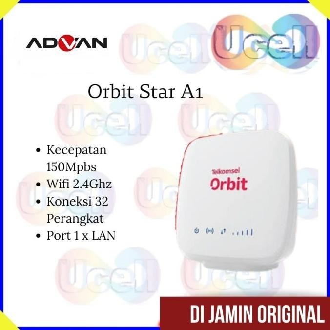 BARANG TERLARIS Telkomsel Orbit Star A1 Modem Wifi High Speed - Original