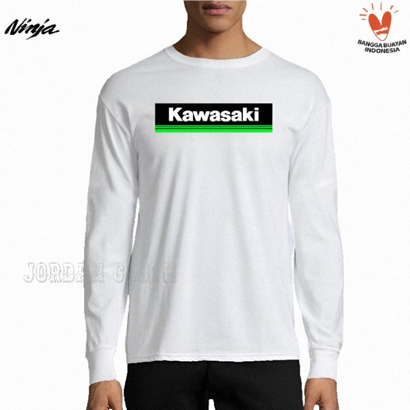 Tshirt Baju Kaos Lengan Panjang Kawasaki