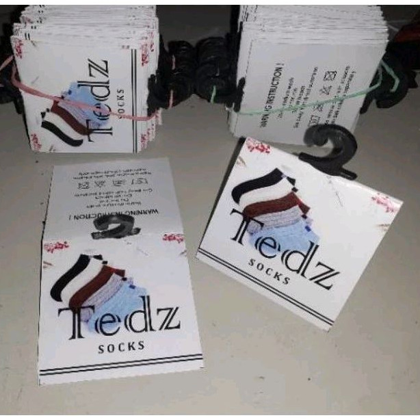 LABEL KAOS KAKI CUSTOM (ISI 100 PCS)