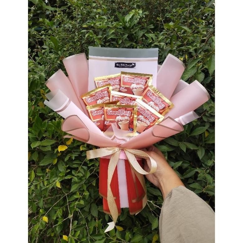 

Extra Buket Kopi Good Day Buket/Coffe Good Day Sempro/Graduation/Wisuda/Sidang/Ulang Taun/Aniversarry/Pernikahan/Tunangan Bahan Bermutu