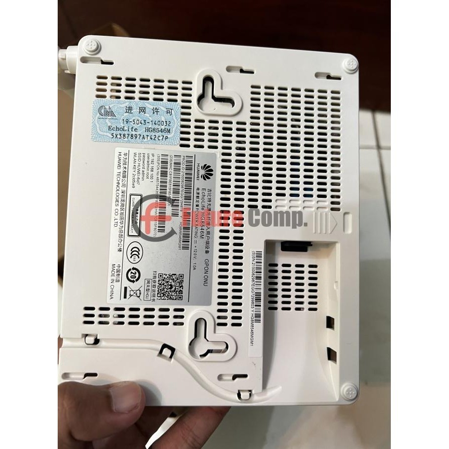 BARANG TERLARIS HUAWEI Echolife HG8546M EPON / GPON ONU Firmware XPON