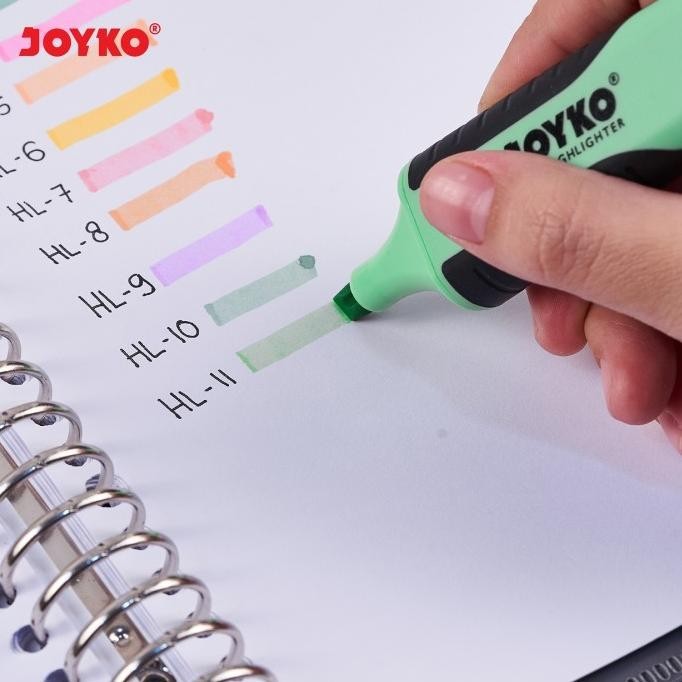 

Promo - Joyko HIGHLIGHTER PASTEL NEON COLOUR PENANDA JOYKO WARNA NEON [10PCS] - HL-2 !!