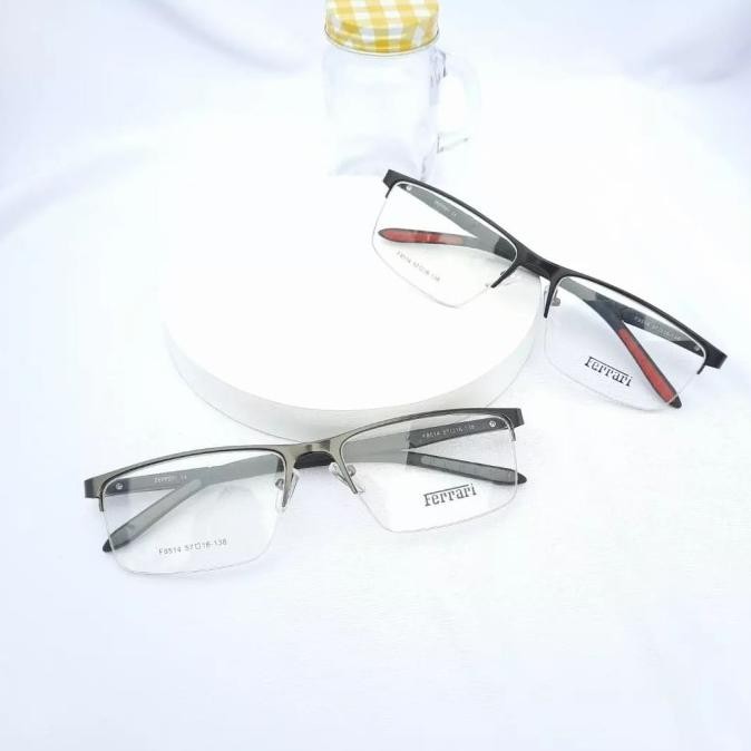 New Kacamata Minus Anti Radiasi Pria Frame Rebook Free Lensa Stok Terbatas